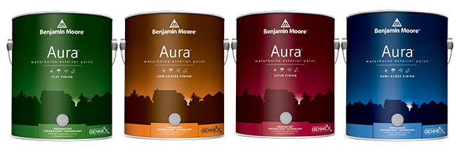 Benjamin Moore Aura Exterior Paint